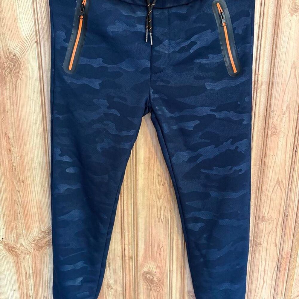 Ring-of-fire Men's Blue and Navy Joggers-tracksuits